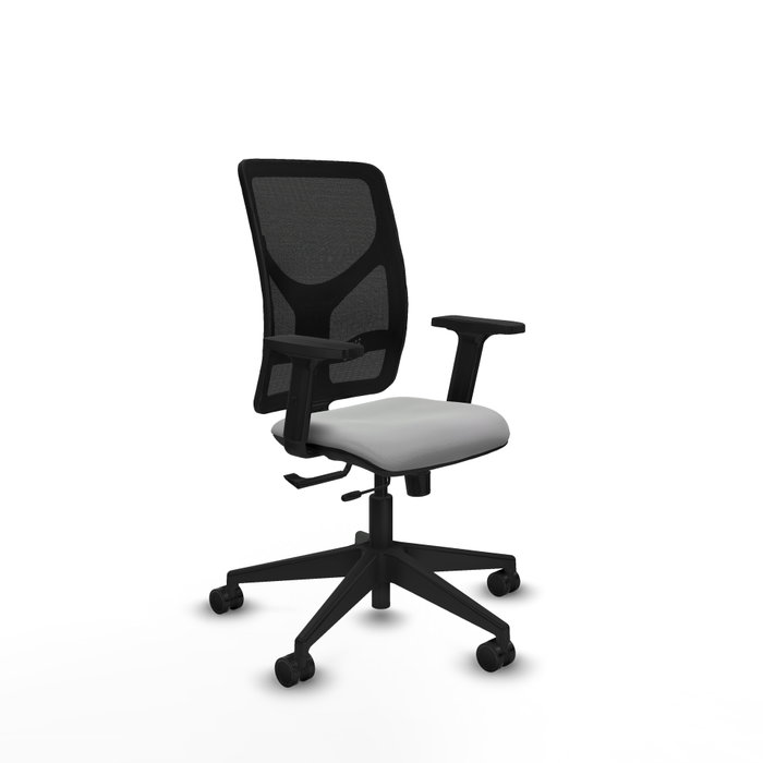 PIQUERAS Y CRESPO Silla de oficina Motilla con mecanismo Sincro/Traslack Gris claro y Negro PIQUERAS Y CRESPO Silla de oficina Motilla con mecanismo Sincro/Traslack Gris claro y Negro