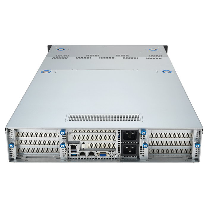 ASUS ESC4000A-E12 Server Barebone 2U Rack SP5, 1 Socket, 12 DIMM DDR5, 12 HDD/SSD Bays, Dual 2600W PSU, GPU Ready, SKU: 90SF02M3-M01090