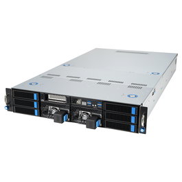 ASUS ESC4000A-E12 Server Barebone 2U Rack SP5, 1 Socket, 12 DIMM DDR5, 12 HDD/SSD Bays, Dual 2600W PSU, GPU Ready, SKU: 90SF02M3-M01090