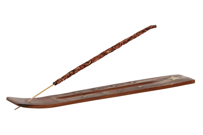 DKD Home Decor Incienso Varilla Botanic 2024 Basicos Naranja Palo Santo Set de 8 5 x 2 x 23.5 cm (12 Unidades)