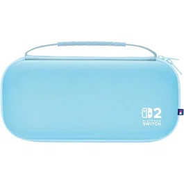 Hori AACFS35849 Estuche Rígido de Transporte para Nintendo Switch 2, Color Azul
