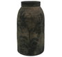 DKD Home Decor Jarrón de Terracota Envejecido Marrón 19,5x19,5x35,5 cm