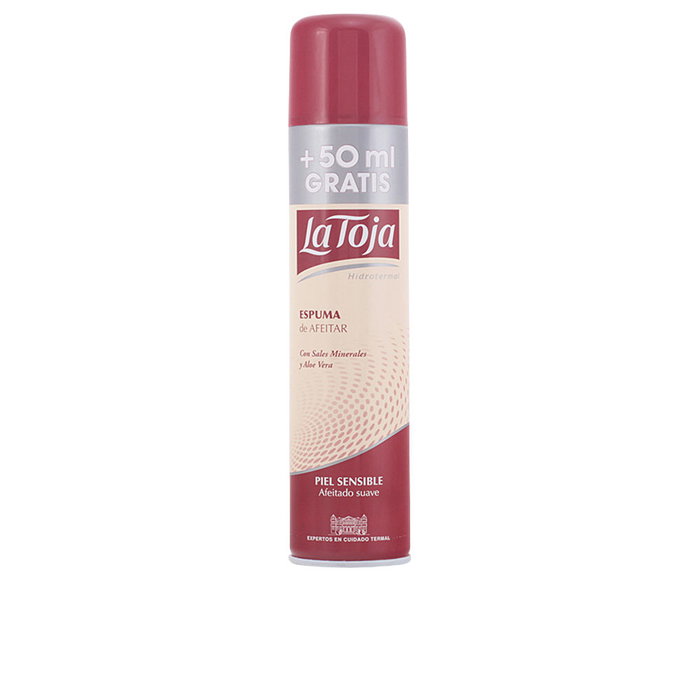 La Toja Hidrotermal espuma de afeitar piel sensible spray 250 + 50 ml La Toja Hidrotermal espuma de afeitar piel sensible spray 250 + 50 ml
