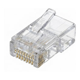 EFB Elektronik 37512.1-100 Conector Modular RJ-10 U/UTP Transparente