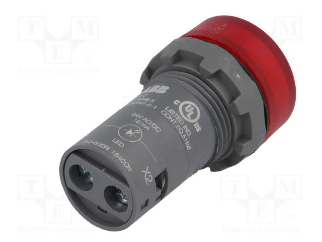 ABB Lámpara de control CL2 Roja Ø22mm