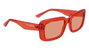 Karl Lagerfeld KL6101S-800 Gafas de sol Naranja Unisex