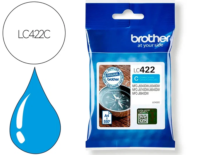 Brother LC-422C Cian