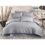 Juego de cama Gris con funda nórdica y 2 fundas de almohada