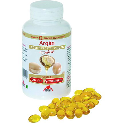 INTERSA Aceite Vegetal Virgen de Argán 80 perlas INTERSA Aceite Vegetal Virgen de Argán 80 perlas