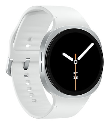 Samsung Galaxy Watch 8 44 mm Wi-Fi Plata/Blanco