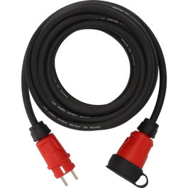 Brennenstuhl Cable de extensión Professional de 10 m, Negro