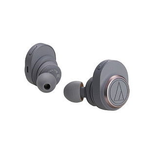 Audio-Technica ATH-CKR7TW Auriculares Inalámbricos True Wireless, Binaurales, Dentro de oído, Gris, Bluetooth 5.0, 5-45000 Hz