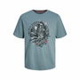 Camiseta de Manga Corta Hombre Jack & Jones Azul