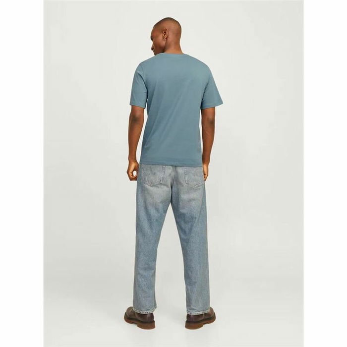 Camiseta de Manga Corta Hombre Jack & Jones Azul