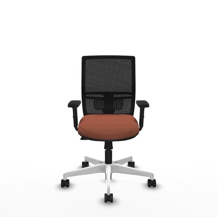 PIQUERAS Y CRESPO Silla de oficina Yunquera con mecanismo Sincro/Traslack, Marrón y Negro PIQUERAS Y CRESPO Silla de oficina Yunquera con mecanismo Sincro/Traslack, Marrón y Negro