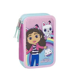 Cerdá Plumier con Accesorios Gabby's Dollhouse 12.5 x 6.5 x 19.5 cm