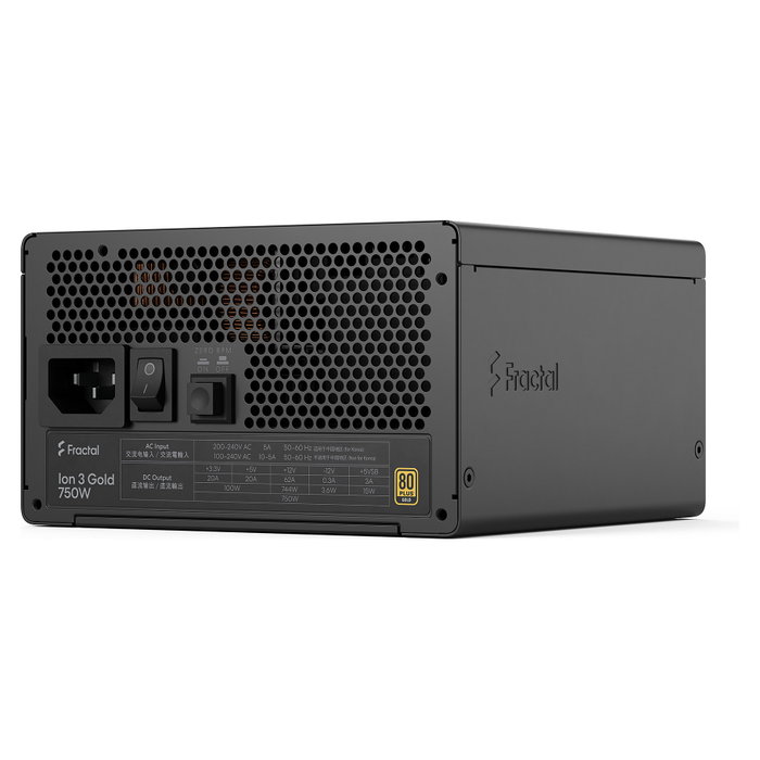 Fractal Design Ion 3 Gold 750W Negro