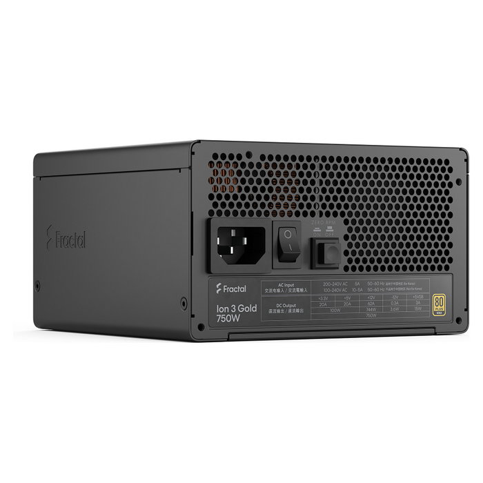 Fractal Design Ion 3 Gold 750W Negro