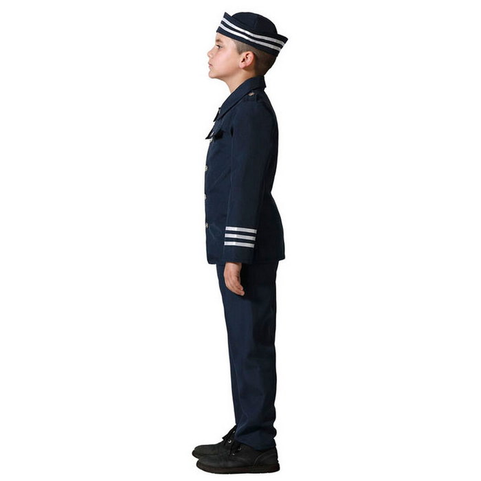 Disfraz marinero infantil azul negro Disfraz marinero infantil azul negro