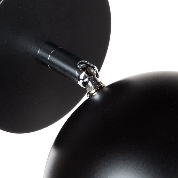 Lámpara de Techo Dylan 1xE27 Negra Sin Bombilla [SKD-W201-B]