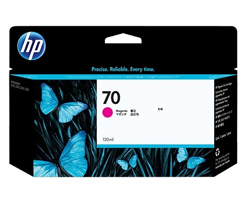 HEWLETT-PACKARD Cartucho de tinta DesignJet 70 Magenta C9453A 130 ml