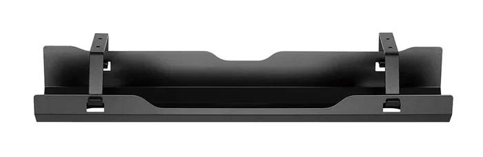 Neomounts ADS07-(122BL) - Bandeja organizadora de cables para escritorio en acero negro - Fijación con tornillos