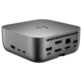 HP Thunderbolt 4 G6 Ultra Dock, 280W, Color Gris, Referencia AW5M5UT#ABB