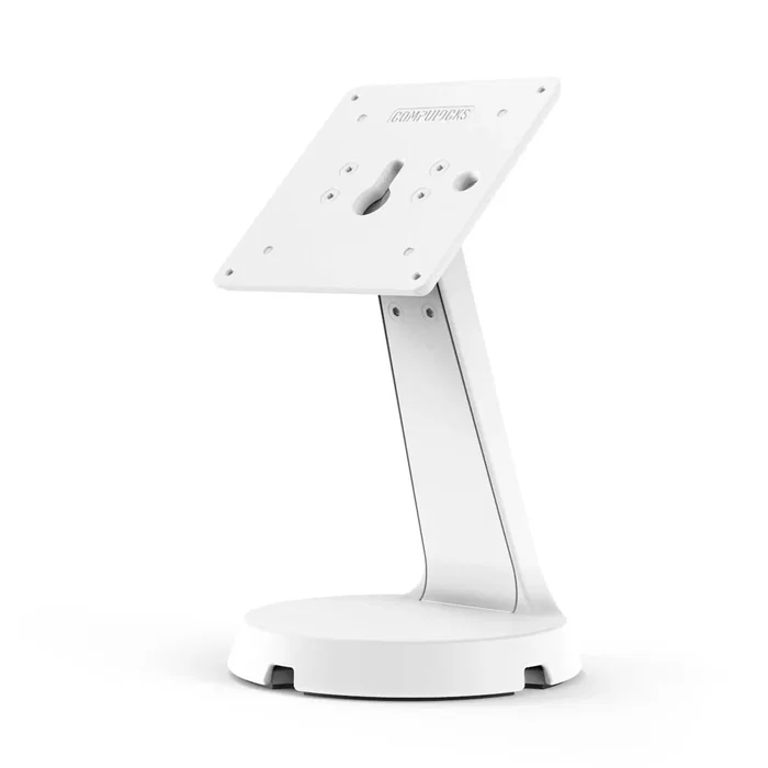 Compulocks Soporte de Seguridad para Tabletas 333W, Blanco, Aluminio, Montaje en Mostrador, Compatible VESA 75x75 y 100x100 mm