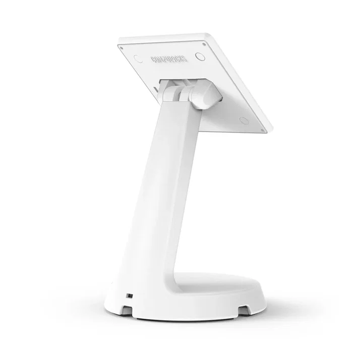 Compulocks Soporte de Seguridad para Tabletas 333W, Blanco, Aluminio, Montaje en Mostrador, Compatible VESA 75x75 y 100x100 mm