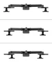 Newstar Neomounts DS65S-950BL2 Soporte para 2 Monitores 24-34 pulgadas