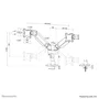 Newstar Neomounts DS65S-950BL2 Soporte para 2 Monitores 24-34 pulgadas