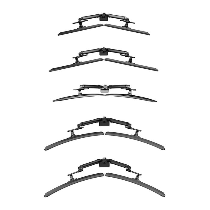 Neomounts DS65S-950BL2 Brazo de Monitor 24-34" 2 Pantallas 11kg Negro Neomounts DS65S-950BL2 Brazo de Monitor 24-34" 2 Pantallas 11kg Negro