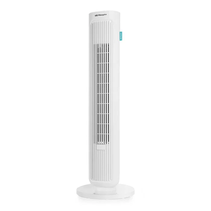 Orbegozo TW 0755 Ventilador de Torre Blanco 45W, 3 Velocidades, Temporizador 2 Horas, Oscilante y Silencioso, Altura 77 cm, Con Asa y Bandeja para Esencias Orbegozo TW 0755 Ventilador de Torre Blanco 45W, 3 Velocidades, Temporizador 2 Horas, Oscilante y Silencioso, Altura 77 cm, Con Asa y Bandeja para Esencias