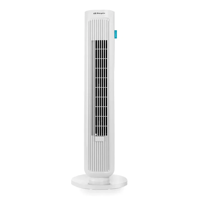 Orbegozo TW 0755 Ventilador de Torre Blanco 45W, 3 Velocidades, Temporizador 2 Horas, Oscilante y Silencioso, Altura 77 cm, Con Asa y Bandeja para Esencias Orbegozo TW 0755 Ventilador de Torre Blanco 45W, 3 Velocidades, Temporizador 2 Horas, Oscilante y Silencioso, Altura 77 cm, Con Asa y Bandeja para Esencias