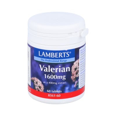 Lamberts Valeriana 1600mg 60 tabletas Lamberts Valeriana 1600mg 60 tabletas
