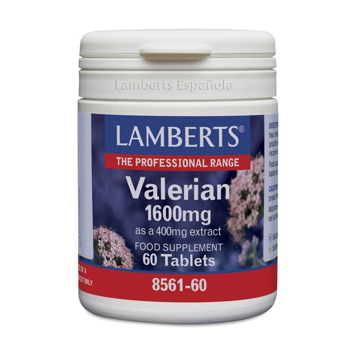 Lamberts Valeriana 1600mg 60 tabletas Lamberts Valeriana 1600mg 60 tabletas