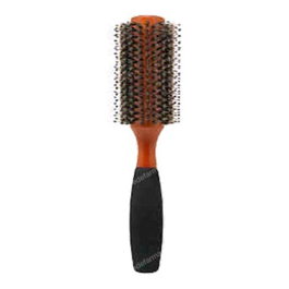 Bifull Cepillo Madera Redondo 33 mm con Pelo de Jabalí