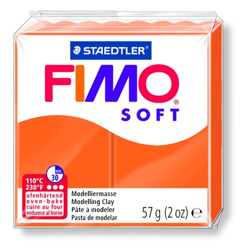 Staedtler Fimo Soft Pasta de modelar naranja 57 g
