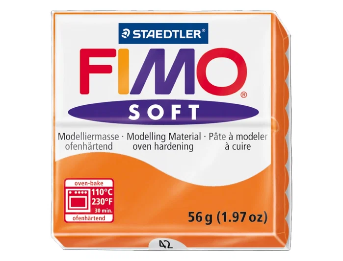 Staedtler Pasta Fimo Soft 57 gr Naranja