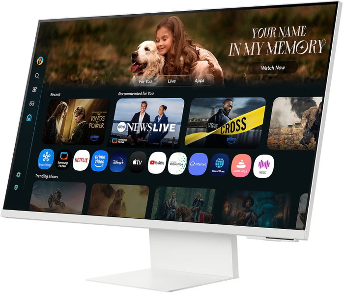 Samsung M80F Monitor Smart 32 pulg. 4K Blanco