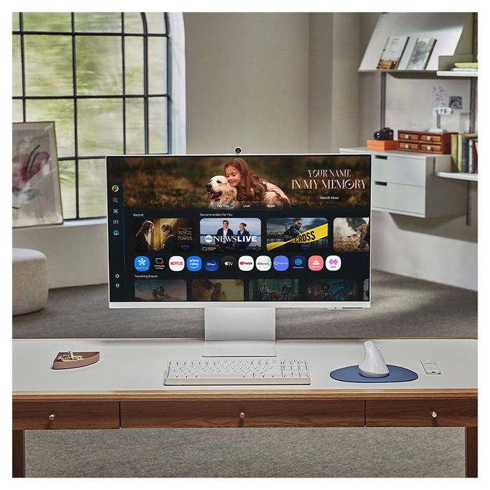 Samsung S32FM801UU Monitor Smart 32" 4K UHD 3840x2160 Blanco