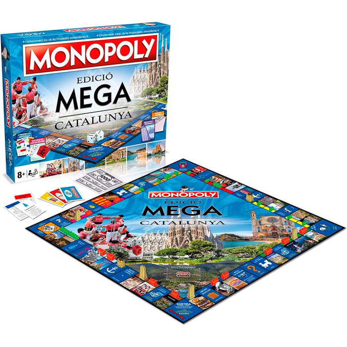 Hasbro Games Monopoly Mega Cataluña Edition Hasbro Games Monopoly Mega Cataluña Edition