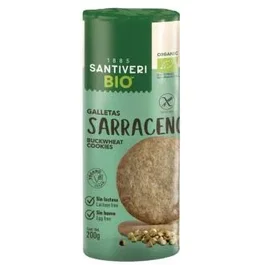 SANTIVERI Galletas Trigo Sarraceno Bio 200Gr