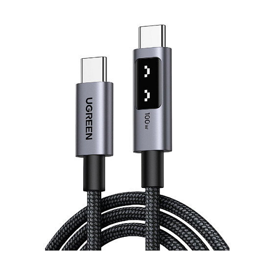 Ugreen Cable USB-C a USB-C 35512 100W PD 2m Negro