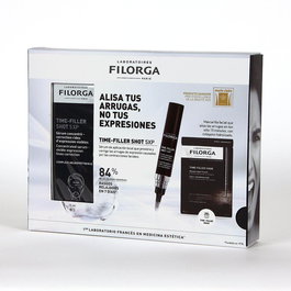 Filorga Time-Filler 5XP Shot SR 15ml + Time-Filler CR 15ml - Pack 2 Productos Antiedad