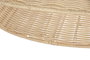 DKD Home Decor Lámpara de Techo de Ratán 80x80x120 Natural Marrón
