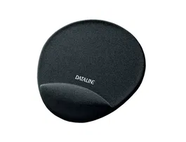 Esselte Alfombrilla para ratón con reposamuñecas de espuma, color negro