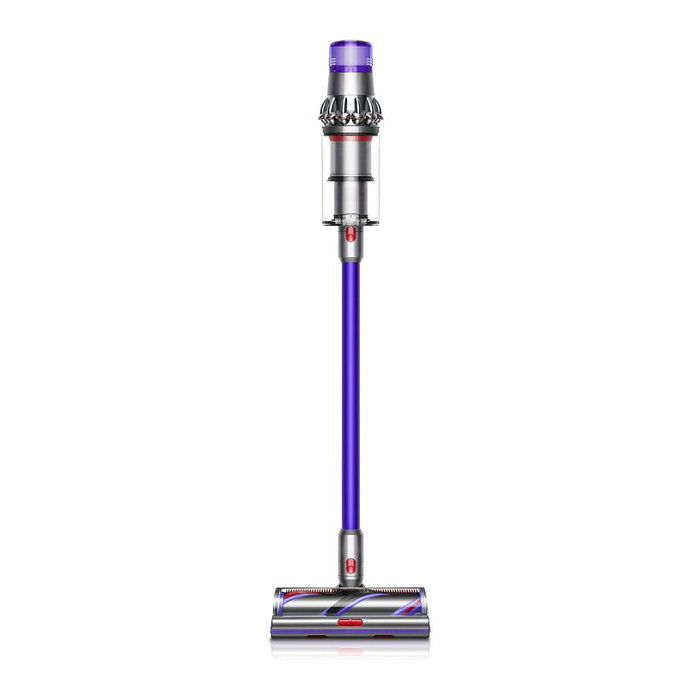 Dyson V11 Advanced Aspiradora Escoba 2 en 1 Sin Bolsa, Batería Recargable, Color Níquel/Púrpura, para Alfombra y Suelos Duros Dyson V11 Advanced Aspiradora Escoba 2 en 1 Sin Bolsa, Batería Recargable, Color Níquel/Púrpura, para Alfombra y Suelos Duros