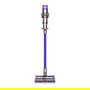 Dyson V11 Advanced Aspiradora Escoba 2 en 1 Sin Bolsa, Batería Recargable, Color Níquel/Púrpura, para Alfombra y Suelos Duros