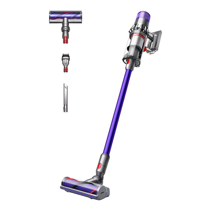 Dyson V11 Advanced Aspiradora Escoba 2 en 1 Sin Bolsa, Batería Recargable, Color Níquel/Púrpura, para Alfombra y Suelos Duros Dyson V11 Advanced Aspiradora Escoba 2 en 1 Sin Bolsa, Batería Recargable, Color Níquel/Púrpura, para Alfombra y Suelos Duros